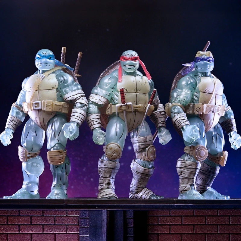 TEENAGE MUTANT NINJA TURTLES (THE LAST RONIN) - 7" SCALE ACTION FIGURE - GHOST BROTHERS 3 PACK