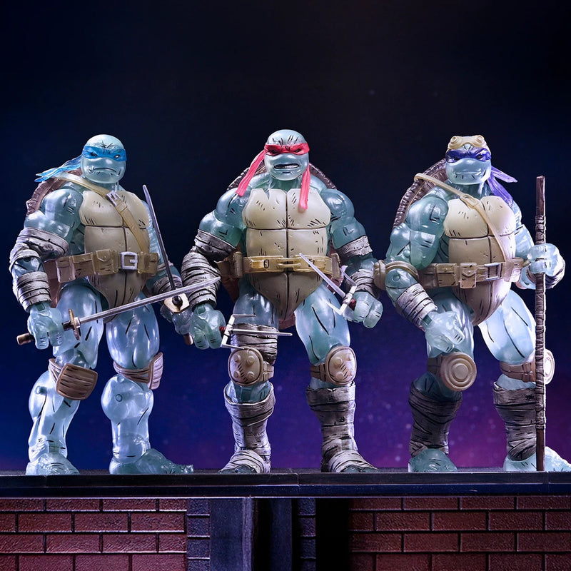 TEENAGE MUTANT NINJA TURTLES (THE LAST RONIN) - 7" SCALE ACTION FIGURE - GHOST BROTHERS 3 PACK