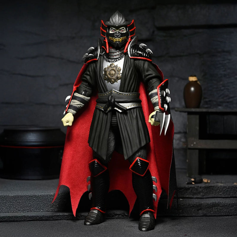 TEENAGE MUTANT NINJA TURTLES X UNIVERSAL MONSTERS - 7” SCALE ACTION FIGURE - SHREDDER AS DRACULA (CL