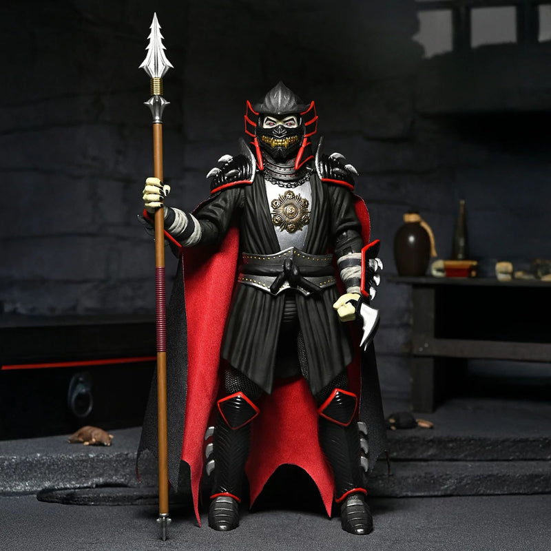 TEENAGE MUTANT NINJA TURTLES X UNIVERSAL MONSTERS - 7” SCALE ACTION FIGURE - SHREDDER AS DRACULA (CL