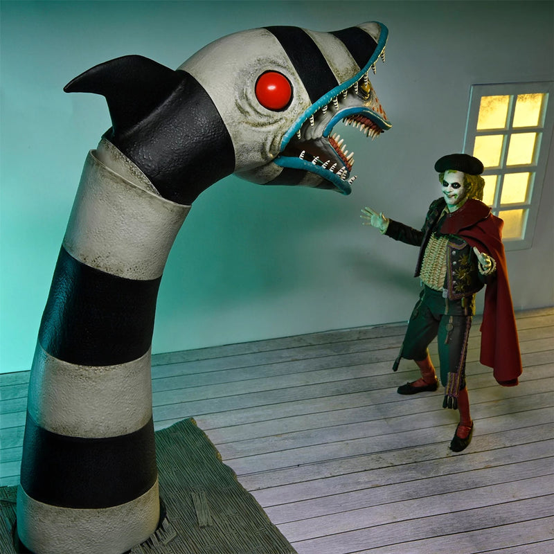BEETLEJUICE BEETLEJUICE - 7" SCALE ACTION FIGURE - ULTIMATE "MATADOR" BEETLEJUICE AND SANDWORM 2 PK