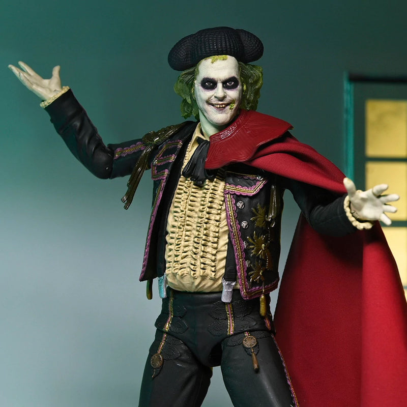 BEETLEJUICE BEETLEJUICE - 7" SCALE ACTION FIGURE - ULTIMATE "MATADOR" BEETLEJUICE AND SANDWORM 2 PK