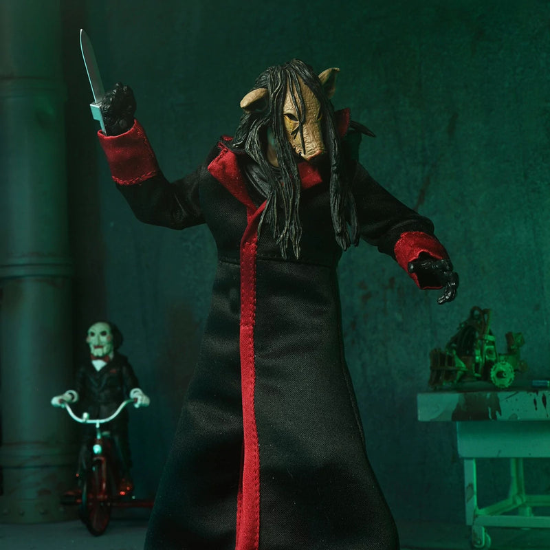 SAW (FRANCHISE) - 7” SCALE ACTION FIGURE - ULTIMATE JIGSAW KILLER (BLACK ROBE)