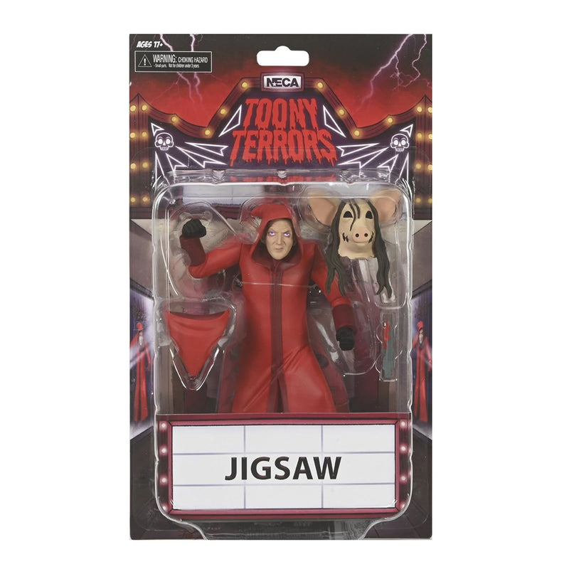 SAW – 6” SCALE ACTION FIGURE – TOONY TERRORS JIGSAW KILLER (RED ROBE)