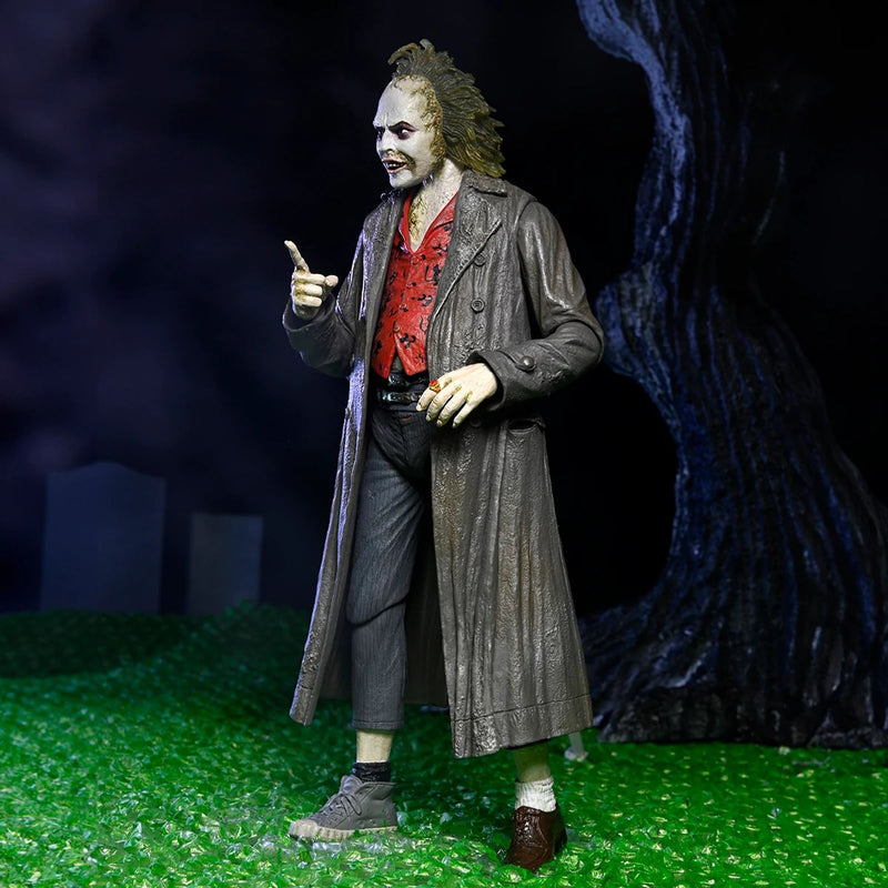 BEETLEJUICE (1988) - 7" SCALE ACTION FIGURE - ULTIMATE BEETLEJUICE: TOUR GUIDE “THE BIO-EXORCIST