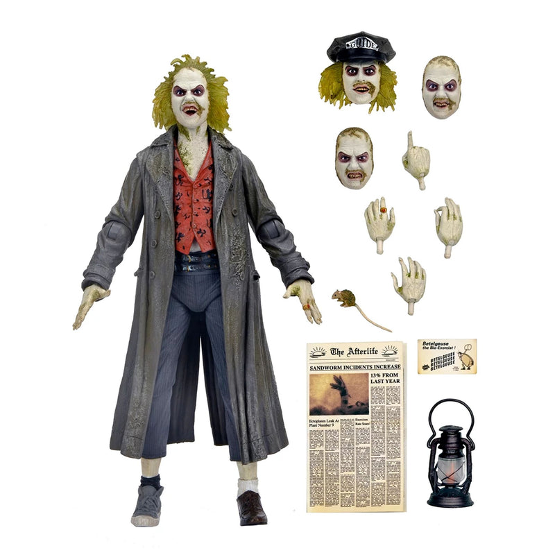 BEETLEJUICE (1988) - 7" SCALE ACTION FIGURE - ULTIMATE BEETLEJUICE: TOUR GUIDE “THE BIO-EXORCIST