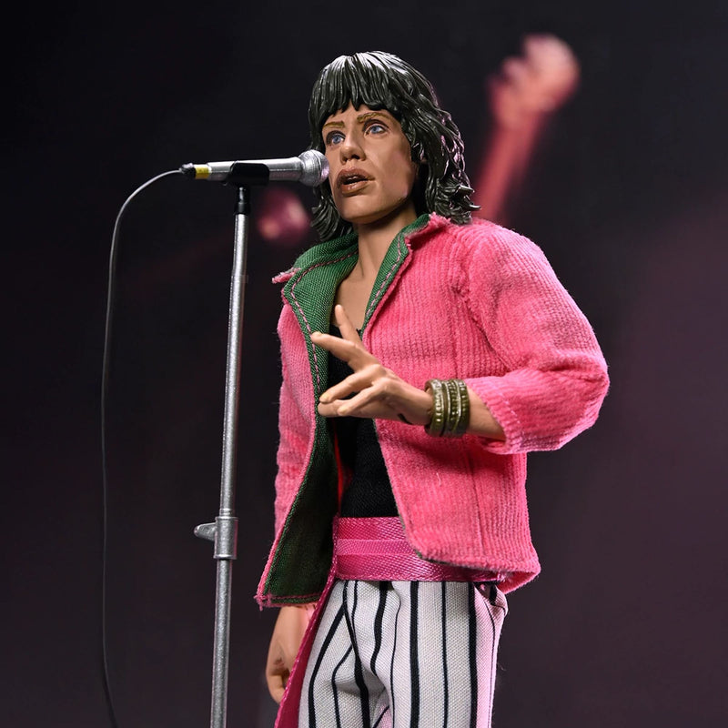 THE ROLLING STONES - 8” CLOTHED ACTION FIGURE – MICK JAGGER (1975) FIGURE