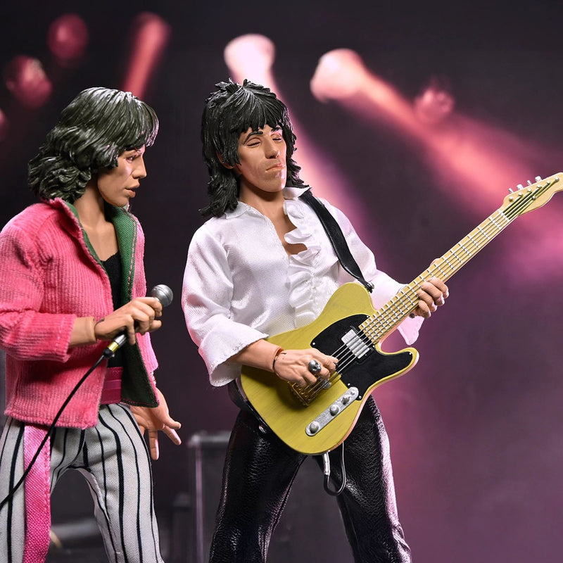 THE ROLLING STONES - 8” CLOTHED ACTION FIGURE - KEITH RICHARDS (1975) FIGURE