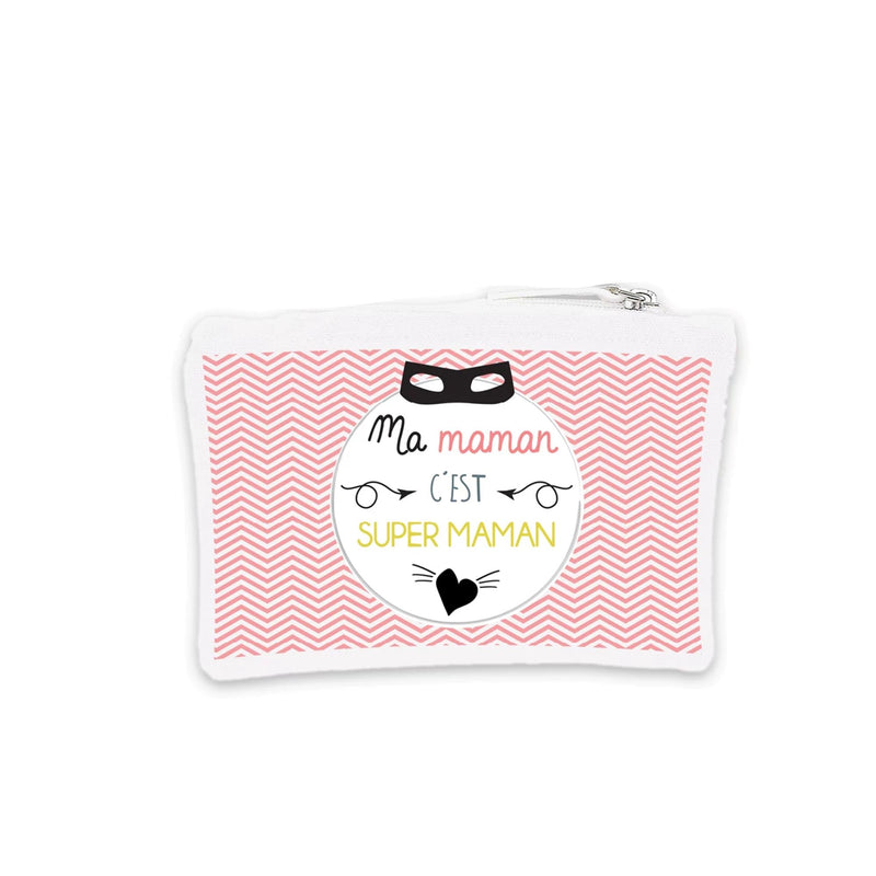 Pochette Coton Super Maman - Petits Messages