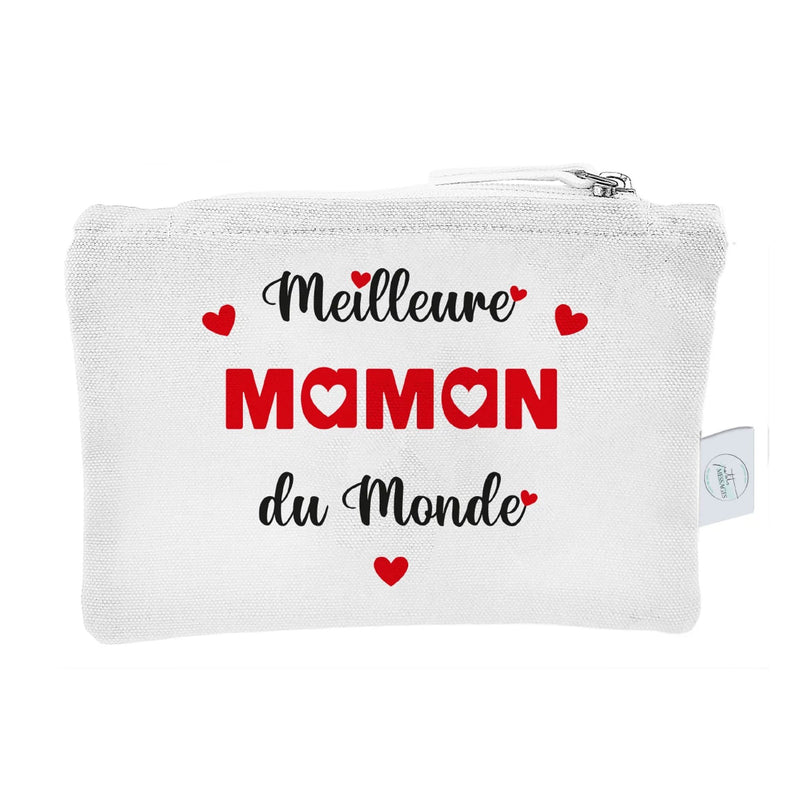 Pochette Coton Meilleure Maman du Monde- Petits Messages