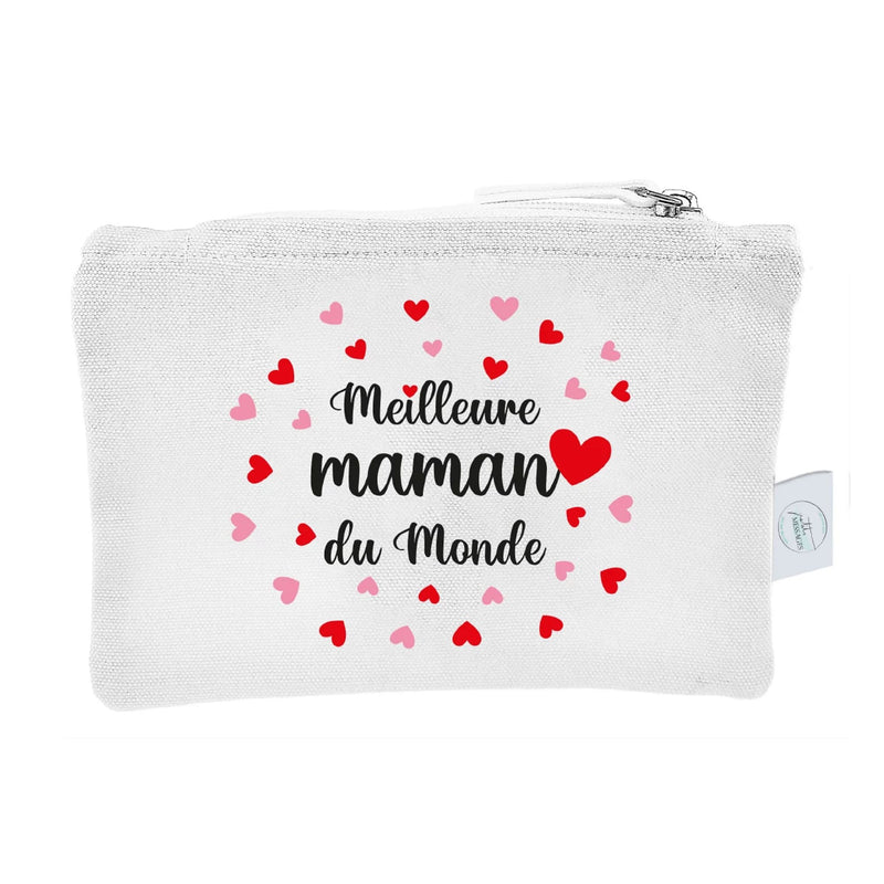 Pochette Coton Meilleure Maman du Monde- Petits Messages