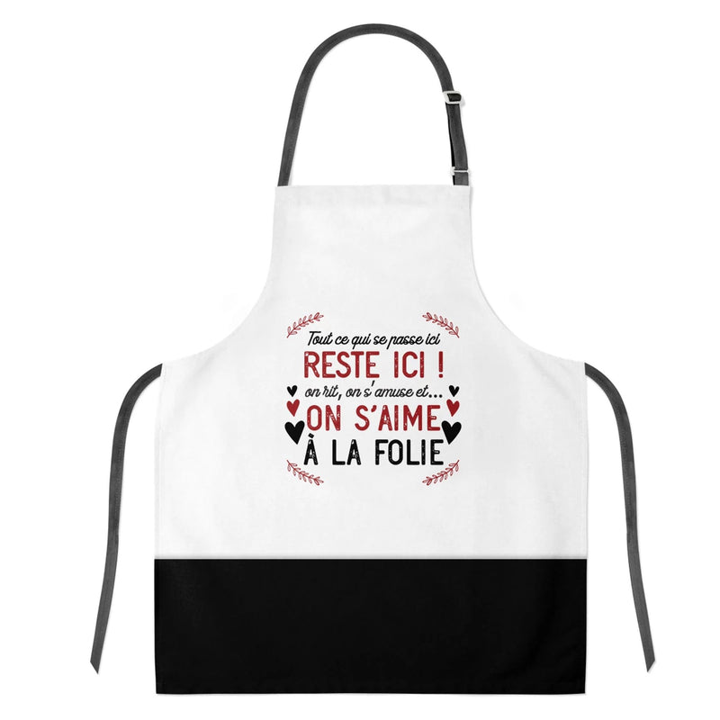 Tablier Coton Ici on s&