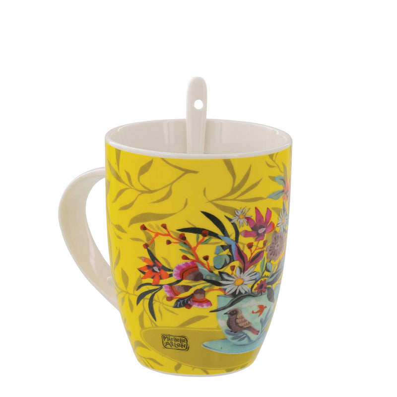 Mug avec cuillère Tasse de thé - Allen Designs