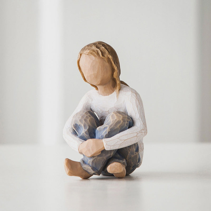 Figurine Enfant fougueux - Willow Tree - <i>Épanoui par votre amour et votre affection</i>