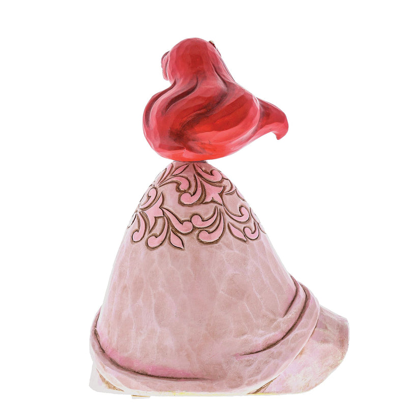 Figurine Ariel décorée avec le château - Disney Traditions