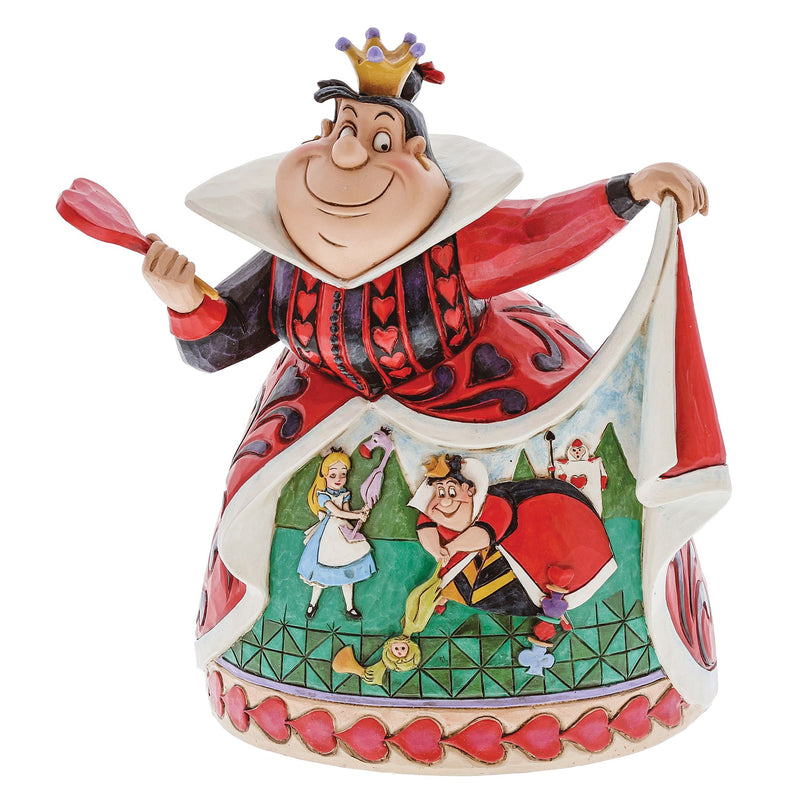 Figurine Reine de cœur Récréation Royale - Disney Traditions