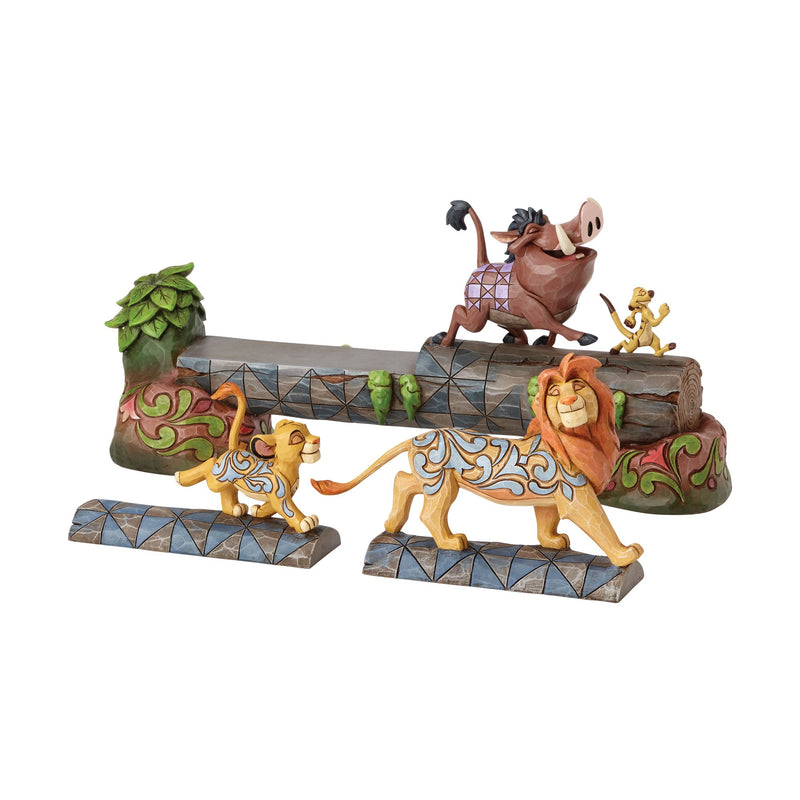 Figurine Simba, Timon et Pumbaa - Disney Traditions