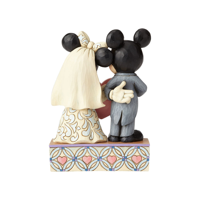 Figurine Mickey et Minnie mariage - Disney Traditions
