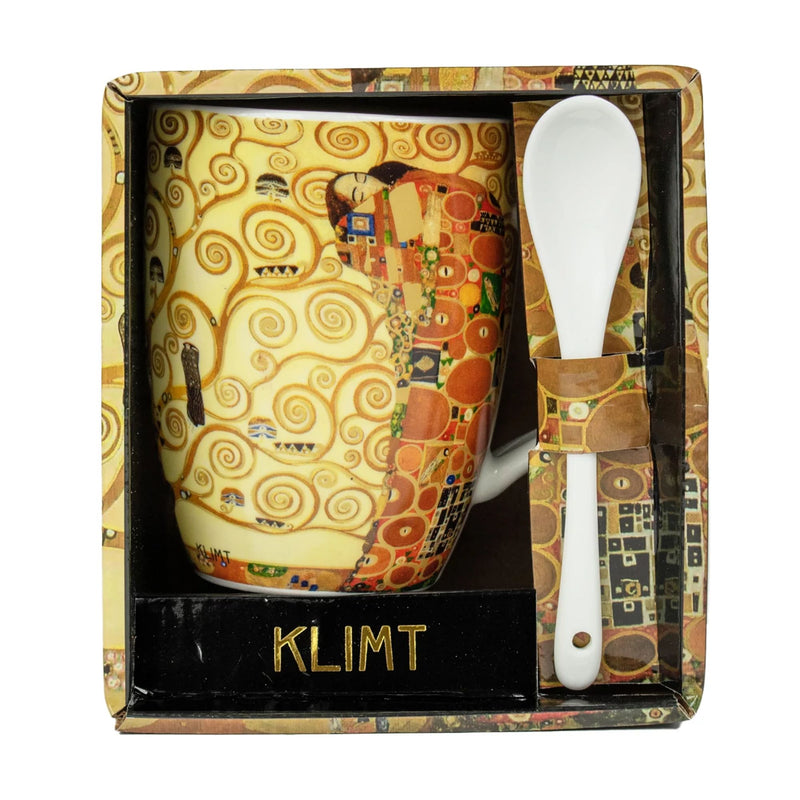 Mug avec cuillère Arbre de Vie - Klimt