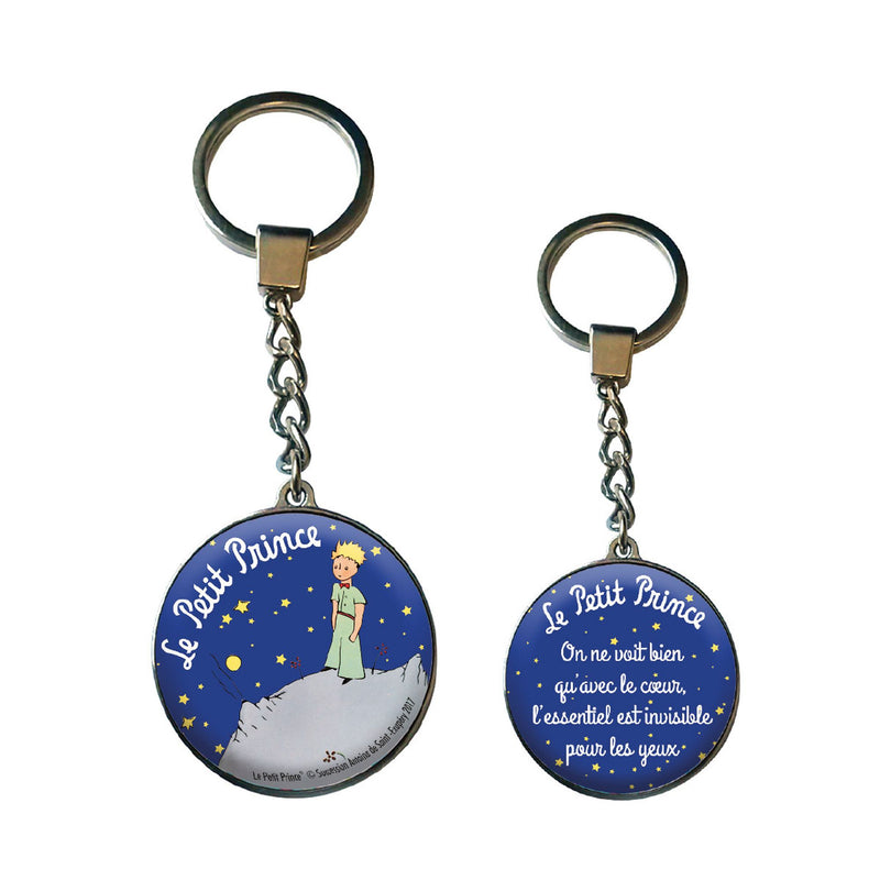 Porte-clés en verre Nuit Étoilée - Le Petit Prince