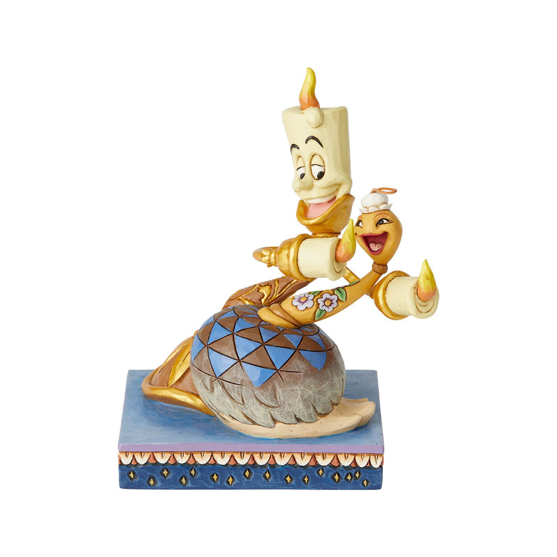Figurine Lumière et Plumette - Disney Traditions