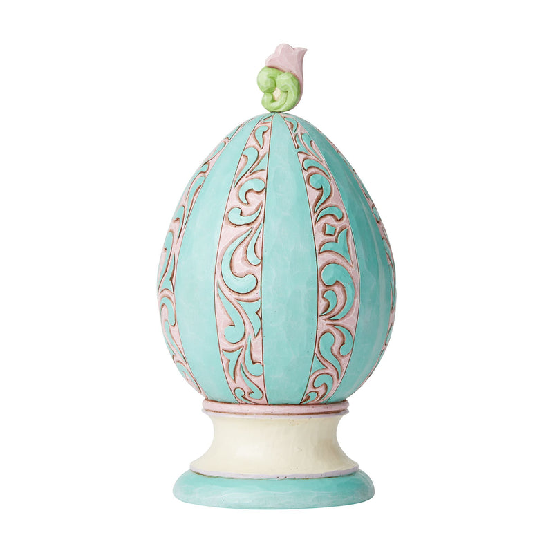 Figurine œuf de Pâques scène tournante  - Heartwood Creek