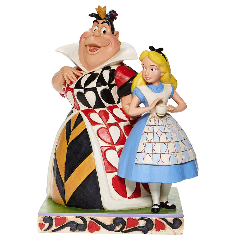 Figurine Alice et la Reine de coeur - Disney Traditions