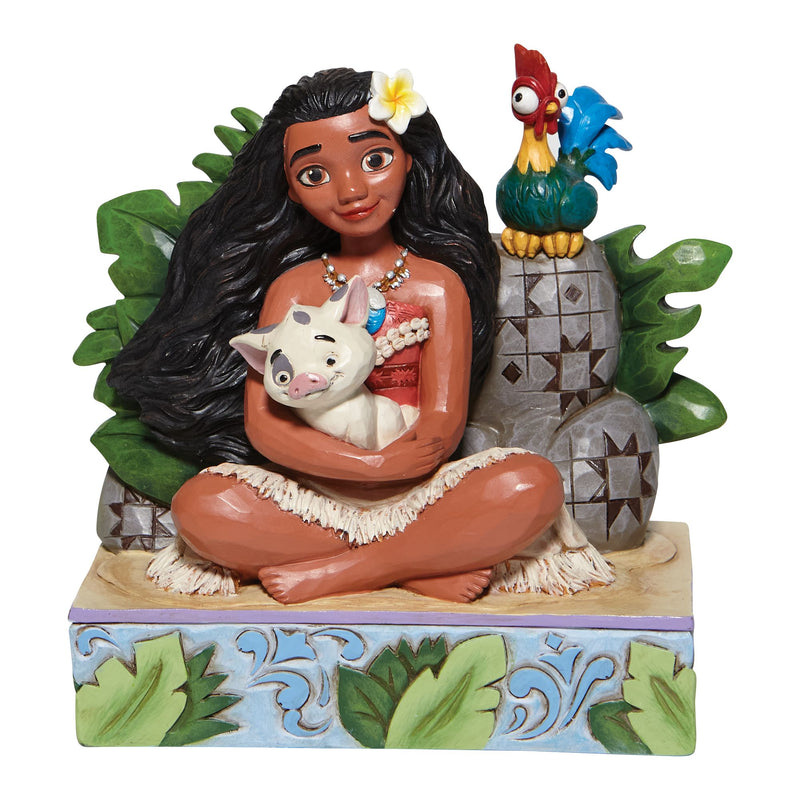 Figurine Vaiana, Pua et Hei Hei - Disney Traditions