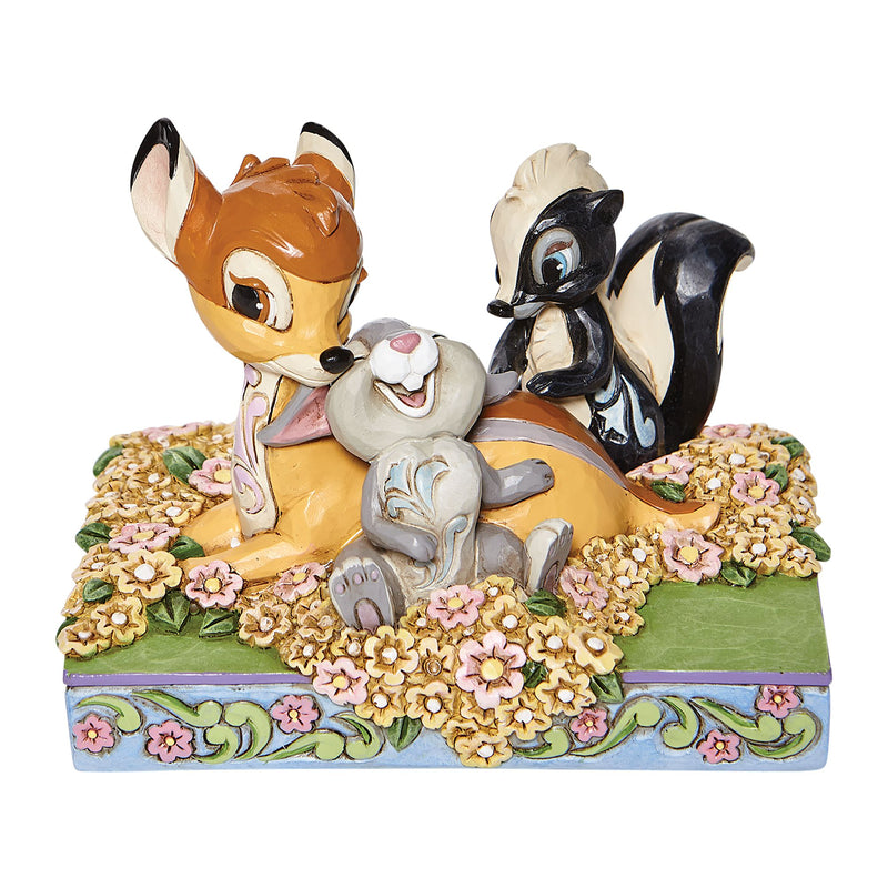 Figurine Bambi, Panpan et Fleur - Disney Traditions