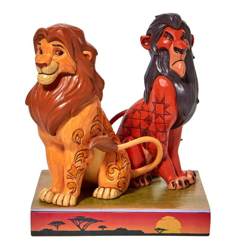 Figurine Simba et Scar - Disney Traditions