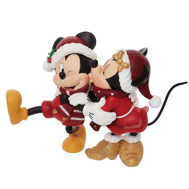 Figurine Mickey et Minnie Noël - Disney Showcase