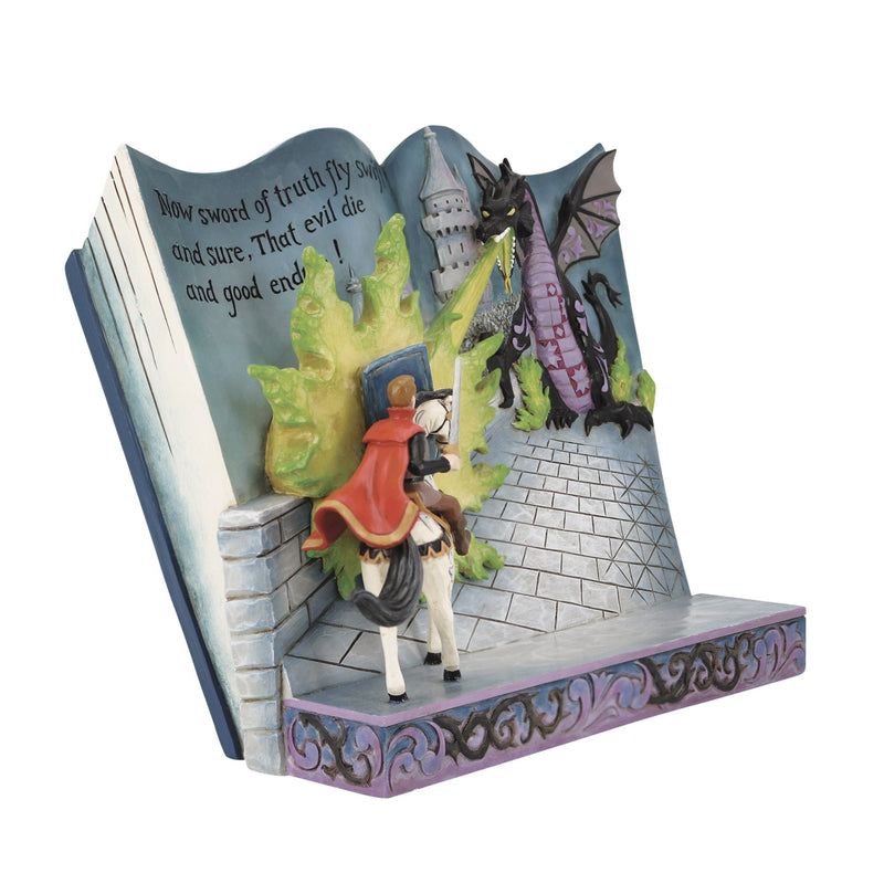 Figurine Storybook Prince Phillip et le Dragon - Disney Traditions