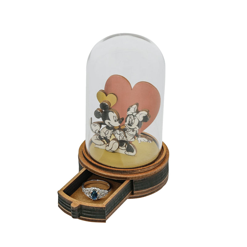 Tiroir à anneaux Mickey et Minnie - Enchanting Disney
